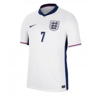 Camiseta Inglaterra Bukayo Saka #7 Primera Equipación Replica Eurocopa 2024 mangas cortas